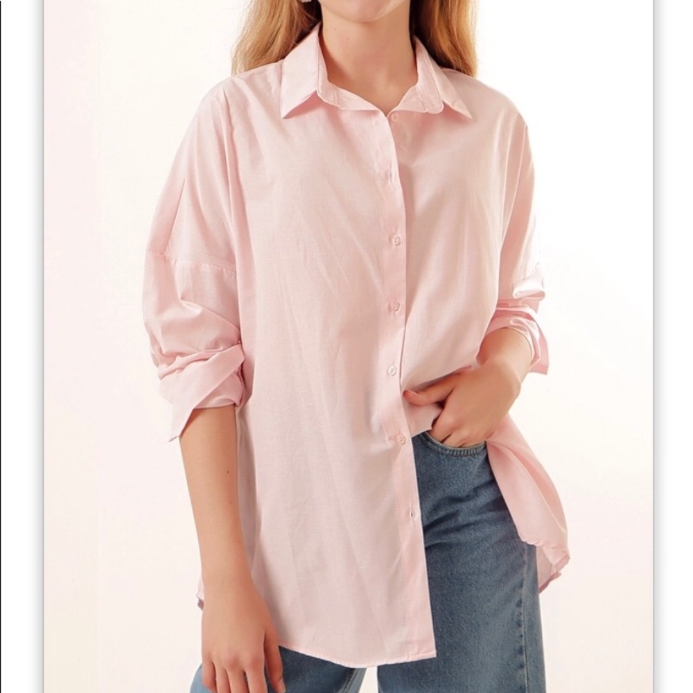 - Shirt - Powder Pink - Picture 2 of 5